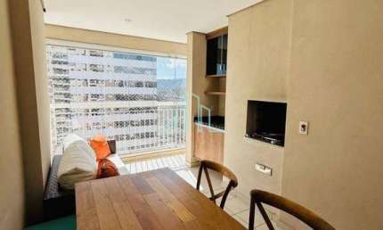 Apartamento mobiliado,2 quartos, 79m², aluguel por R$ 6.250/mês- Alphaville