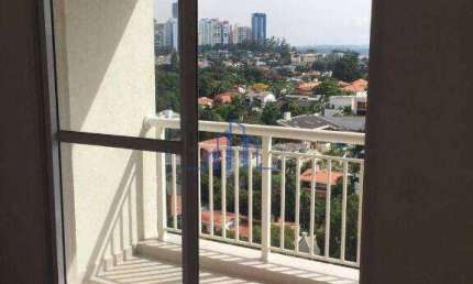 Apartamento com 1 dormitório, 50 m² - venda ou aluguel - Hit Alphaville