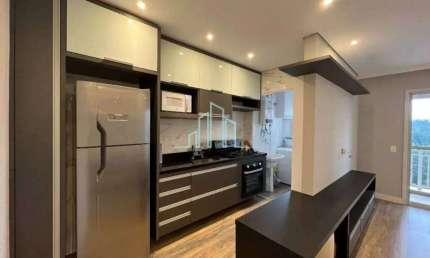 Apartamento Mobiliado, 50m² - aluguel por R$ R$ 4.200,00 - Alphaville/SP