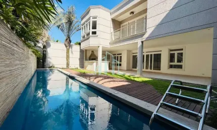 Casa com 4 dormitórios para alugar, 470m² por r$ 26.000/mês - alphaville/sp