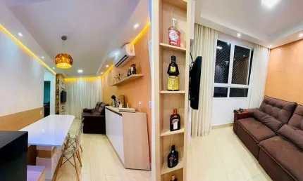 Apartamento em portal vila das borboletas  -  mogi guaçu