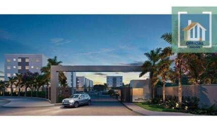Apartamento com 2 dormitórios para alugar, 48 m² por R$ 2.221,00/ano - Pontal Oceânico - Rio de Janeiro/RJ
