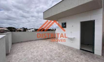 Cobertura à venda, 2 quartos, 1 vaga, Rio Branco - Belo Horizonte/MG