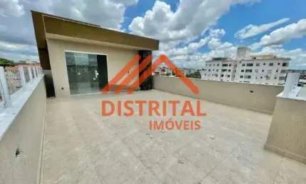 Cobertura à venda, 3 quartos, 1 suíte, 3 vagas, santa branca - belo horizonte/mg