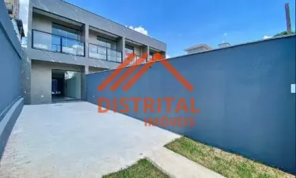 Casa geminada a venda 2 quartos, 2 suítes, 2 Vagas, Bairro Santa Branca