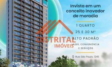 FLOAT – Apartamento 1 Quarto (NA PLANTA) - Viva ou Invista no Coração de Belo Horizonte/MG