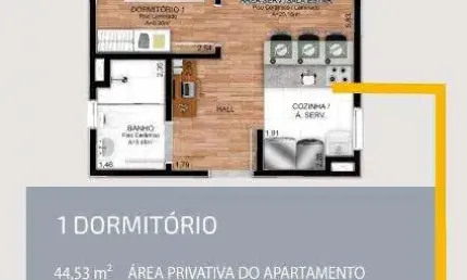 Apartamento com 2 quartos à venda na Rua Carlos Lanzer, 127, Rondônia, Novo Hamburgo por R$ 285.000