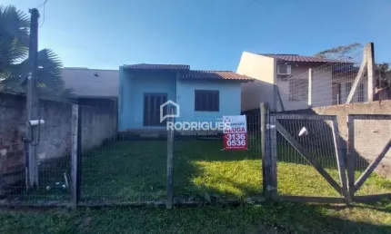 Casa com 2 quartos para alugar na rua rheno fauth, 53, arroio da manteiga, são leopoldo por r$ 1.200