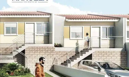 Casa com 2 quartos para alugar na Nova Pádua, 82, Campestre, São Leopoldo por R$ 1.300