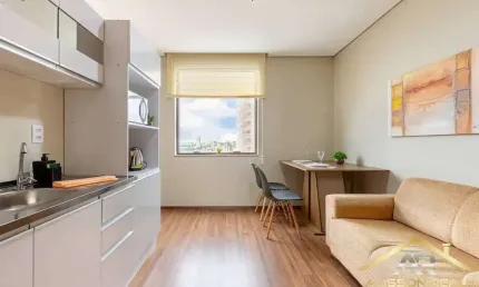 Studio 31m²  - Prontos na Vila Osasco - Mobiliado - Aceita Financiamento.