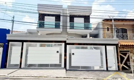 Sobrado Novo 187m² no Campesina em Osasco, excelente acabamento.
