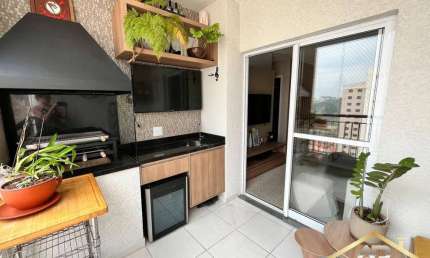 Apartamento 70m² com 3 Quartos no Condomínio Prime House Bussocaba.