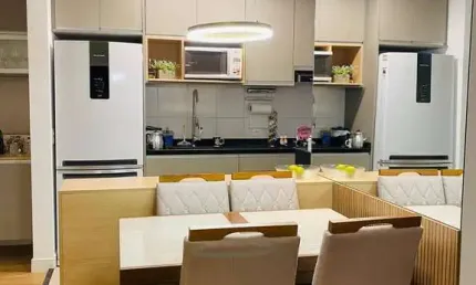 Apartamento 60m² com 2 Quartos no Condomínio Prime House Bussocaba.