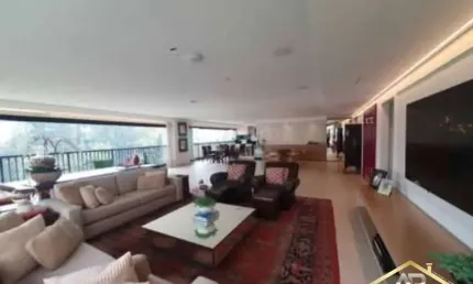 Lindo apartamento mobiliado, 360m², 3 suítes e uma área de lazer completa.
