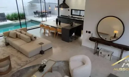 Maravilhosa Casa Nova à Venda no Residencial 4 - Alphaville, 360m².