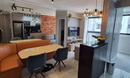 Lindo Apto 49m², 2 Quartos, Porteira Fechada no Centro de Osasco.