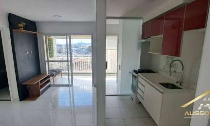 Lindo Apartamento 50m² - 02 dormitórios e varanda gourmet - R$ 330.000,00.