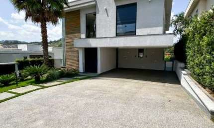 Casa Linda Moderna no Tamboré 11, 4 Dorms, 4 Sts, 350m² - Alphaville - SP.