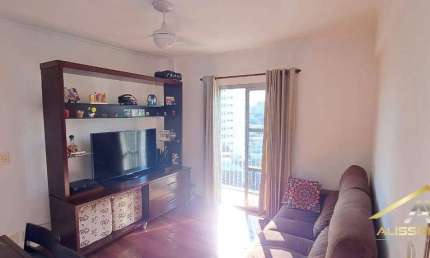Apartamento 60 m2 com 02 dormitórios e sala com varanda - 350.000,00