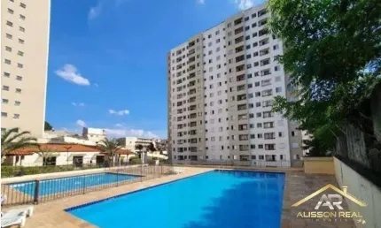 Lindo Apto, com 2 Dorms, 1 Vaga, cond. completo, 50m² - Carapicuíba - SP.