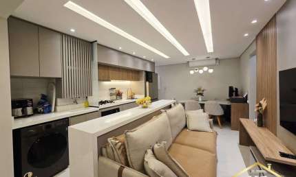 Lindo Apartamento 61m² no Km18 com 2 Quartos - 1 Suíte -  1 Vaga Coberta.