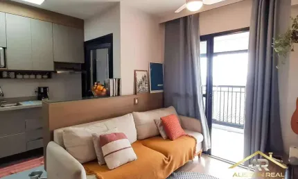 Lindo Apto, 62m², 2 Quartos, 1 Suíte, Varanda no Pq. Continental - Osasco.