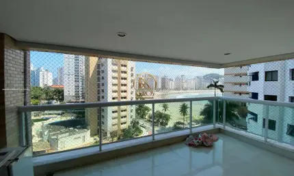 Apartamento para Venda em Guarujá, Jardim Astúrias, 3 dormitórios, 1 suíte, 2 banheiros, 1 vaga