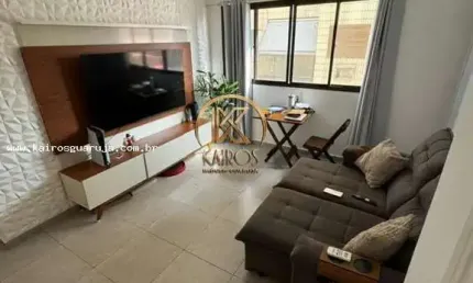 Apartamento para venda em guarujá, jardim enseada, 2 dormitórios, 1 banheiro, 1 vaga
