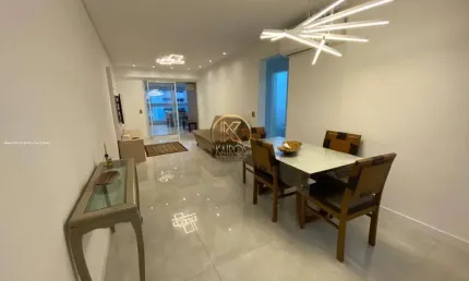 Apartamento para venda em guarujá, jardim astúrias, 3 dormitórios, 3 suítes, 1 banheiro, 2 vagas