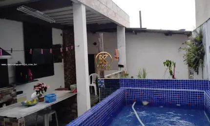 Casa Sobreposta para Venda em Guarujá, Morrinhos 4, 3 dormitórios, 2 suítes, 3 banheiros