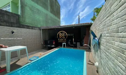 Casa para venda em guarujá, jardim virginia, 2 dormitórios, 2 suítes, 3 banheiros, 2 vagas