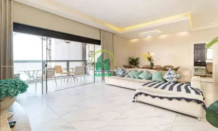 Apartamento para Venda em Guarujá, Vila Luis Antônio, 3 dormitórios, 3 suítes, 5 banheiros, 2 vagas