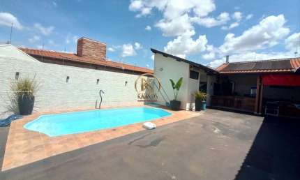 Casa para Venda em Barra Bonita, Jardim das Orquídeas, 3 dormitórios, 1 suíte, 4 banheiros, 2 vagas