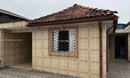 Casa para Venda em Guarujá, Parque Estuário (Vicente de Carvalho), 2 dormitórios, 1 banheiro, 1 vaga