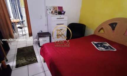Casa para Venda em Praia Grande, Caiçara, 1 dormitório, 1 banheiro, 1 vaga
