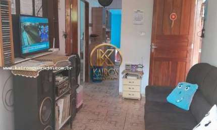 Casa Sobreposta para Venda em Guarujá, Vila Santa Rosa, 3 dormitórios, 1 banheiro