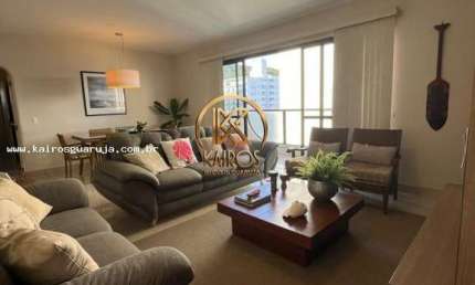 Apartamento para Venda em Guarujá, PITANGUEIRAS, 4 dormitórios, 2 suítes, 3 banheiros, 2 vagas