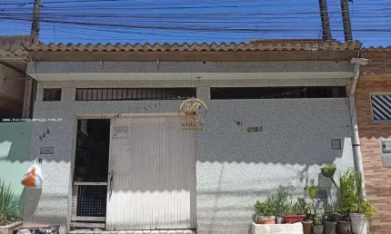 Casa para Venda em Guarujá, Jardim Brasil I, 2 dormitórios, 1 banheiro, 1 vaga