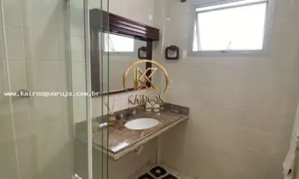 Apartamento para Venda em Guarujá, JARDIM VIRGINIA, 2 dormitórios, 1 suíte, 2 banheiros, 1 vaga