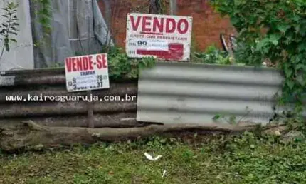 Terreno à venda na Avenida Itacira, Enseada, Guarujá
