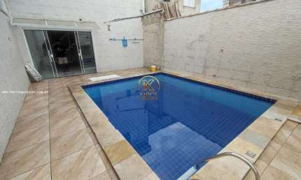 Casa para Venda em Guarujá, Vila Áurea (Vicente de Carvalho), 2 dormitórios, 2 banheiros