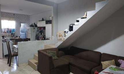 Sobrado para Venda em Guarujá, Vila Zilda, 3 dormitórios, 1 banheiro, 1 vaga