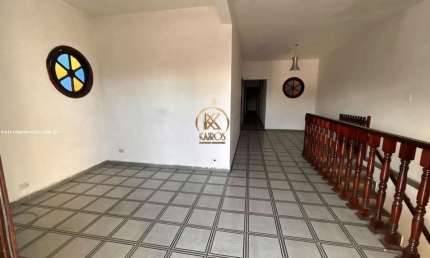 Casa Sobreposta para Locação em Guarujá, Sítio Paecara (Vicente de Carvalho), 3 dormitórios, 1 suíte, 2 banheiros