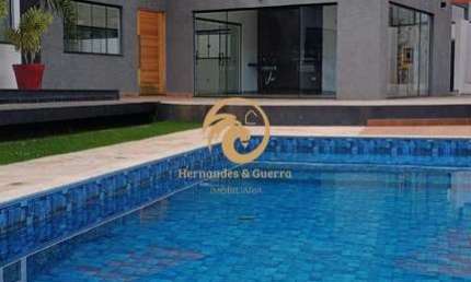 Imóvel de Alto Padrão em Condomínio Fechado em Atibaia com 800m2 A/T 280m2 A/C