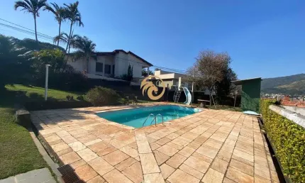 Casa para locação no bairro nobre de atibaia, r$ 6.800.00