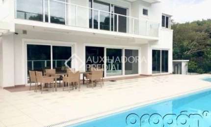 Casa com 6 quartos para alugar na Rua das Tibiras, 614, Jurerê Internacional, Florianópolis, 880 m2 por R$ 40.000