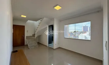 Cobertura com 2 quartos para alugar na Albuquerque Lins, 95, Parque São Vicente, Mauá, 113 m2 por R$ 2.500