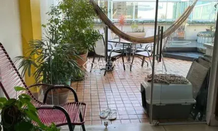 Cobertura com 3 quartos para alugar na rua das pitangueiras, 154, jardim, santo andré, 192 m2 por r$ 9.500