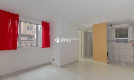 Apartamento com 2 quartos para alugar na rua alameda das corticeiras, 170, mato grande, canoas, 40 m2 por r$ 1.100