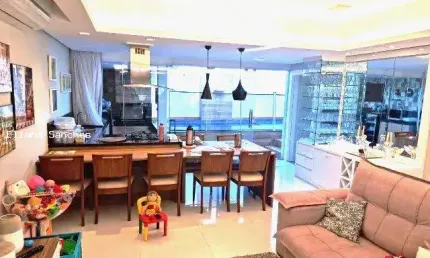 Casa em Condomínio para Venda em Lauro de Freitas, Buraquinho, 4 dormitórios, 4 suítes, 7 banheiros, 2 vagas
